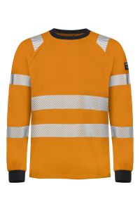 FR HI-VIS T-Shirt 1/1 Arm - metallfrei