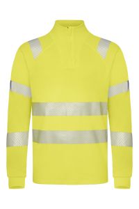 FR HI-VIS T-Shirt 1/1 Arm - metall + PFAS frei